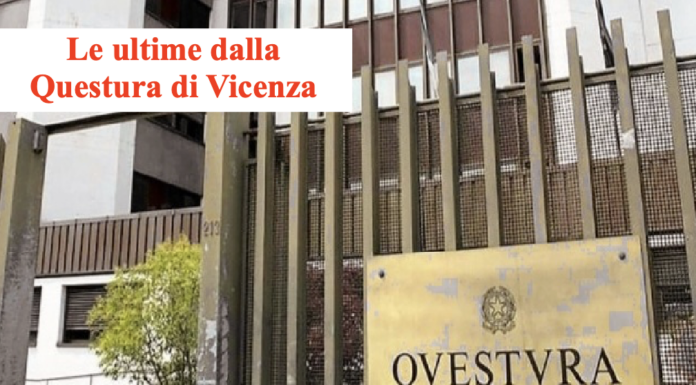 Vicenza. Viola il divieto di avvicinamento per maltrattamenti: arrestato tunisino di 36 anni Questura di Vicenza e Polizia di Stato di Vicenza e bassano, ovuli di cocaina ingeriti zona rossa nigeriano indagato discoteca chiusa a Gallio tentato furto di monopattino zona rossa arrestato rumeni denunciati nigeriano tunisino