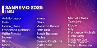 Sanremo 2025, Big in gara esultano sui social tra emozioni e ricordi