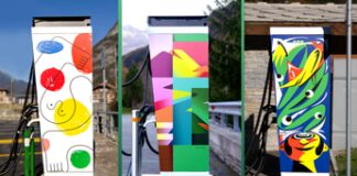 ‘The Art in Motion Museum’, la rete di ricarica diventa museo a cielo aperto