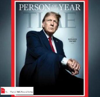 Trump persona dell’anno per il Time, è la seconda volta