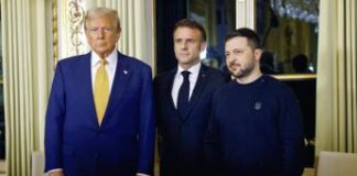 Ucraina, Trump-Zelensky-Macron: vertice a Parigi