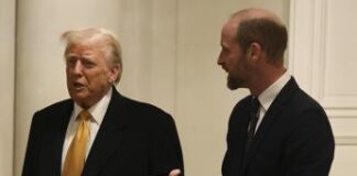 Usa-Gb, Trump al principe William: “Sta facendo un lavoro fantastico”