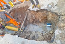 Vicenza: acquedotto danneggiato in Viale della Pace. Un centinaio di utenti senz’acqua fino a sera Intervento di Viacqua in Viale della Pace a Vicenza