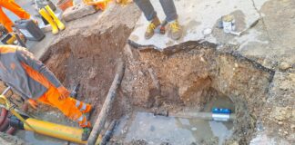 Vicenza: acquedotto danneggiato in Viale della Pace. Un centinaio di utenti senz’acqua fino a sera Intervento di Viacqua in Viale della Pace a Vicenza