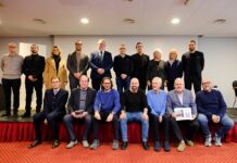 Volley Christmas Cup-Trofeo Volksbank: domani al via la seconda edizione a Vicenza, Torri e nei comuni limitrofi Volley Christmas Cup (Foto Morbin- la presentazione del torneo)