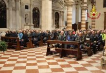 Anche a Vicenza i vigili del Fuoco hanno celebrato Santa Barbara La messa ha dato il via alla celebrazione di Santa Barbara, Patrona dei Vigili del fuoco