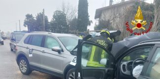 Sossano, scontro tra due auto lungo la Sp 8 Berico Euganea. Tre feriti sossano incidente stradale 3 feriti