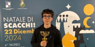Il vicentino Alberto Celadon vince il torneo “Natale di Scacchi a Rovigo” e si aggiudica il 6° trofeo BVR Banca Veneto Centrale natale scacchi