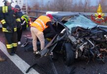 Incidente stradale oggi in A31 nel Vicentino: tre feriti. Intervento dei vigili del fuoco incidente vicentino oggi