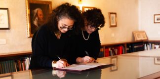 Mappa di Giovanni Battista Falda, edizione restaurata ai  Musei Civici di Vicenza da parte della Fondazione Roi mappa restaurata di Giovanni Battista Falda