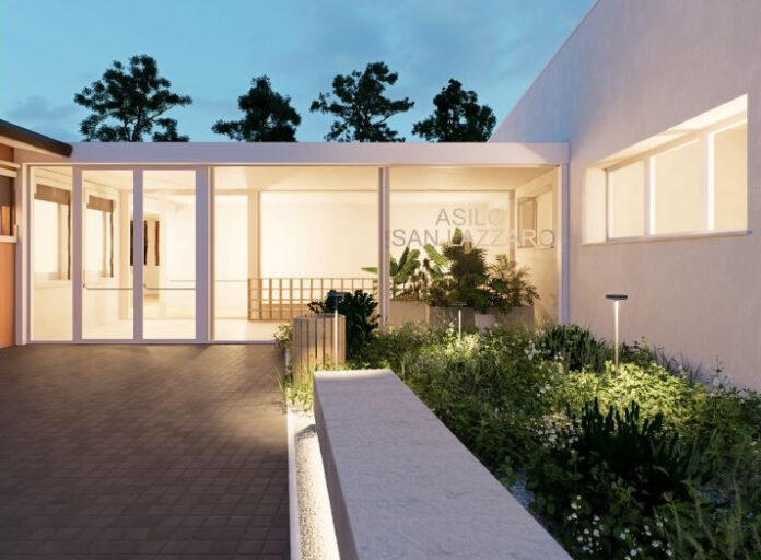 render+nuovo+ingresso Nido san lazzaro, cambia i progetto: ecco il nuovo collegamento all'ingresso