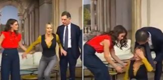 Anna Falchi ha un malore in diretta, il video a ‘I fatti vostri’: cosa è successo