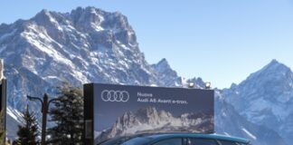 Audi presente a Cortina in occasione delle Olimpiadi invernali 2026