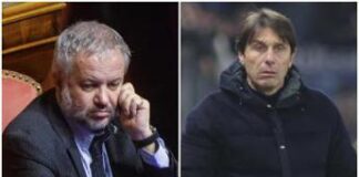 Senatore della Lega Borghi, ‘autogol’ social: tweet su Conte, ma è l’allenatore del Napoli