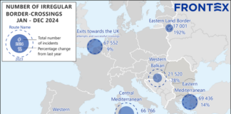 Frontex: immigrazione in calo, nel 2024 meno attraversamenti irregolari in Ue Frontex