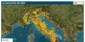 Italia sismica 2024: quasi 17.000 terremoti, un anno in linea con la media