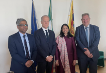L’ambasciatrice dell’India a Vicenza: dopo Possamai Vani Rao ha incontrato il sistema economico berico presso la Camera di Commercio L’ambasciatrice dell’India a Vicenza Vani Rao all'incontro con il sistema economico berico