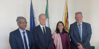 L’ambasciatrice dell’India a Vicenza: dopo Possamai Vani Rao ha incontrato il sistema economico berico presso la Camera di Commercio L’ambasciatrice dell’India a Vicenza Vani Rao all'incontro con il sistema economico berico