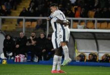 Lecce-Inter 0-4, poker dei nerazzurri che riavvicinano il Napoli