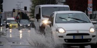 Maltempo al Sud, allerta rossa in Sardegna e arancione in Calabria