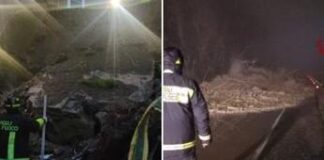 Maltempo sull’Italia, allerta rossa in Liguria: frane, un ferito