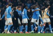 Napoli-Juventus 2-1, Conte vince in rimonta con Anguissa e Lukaku