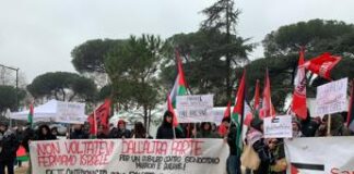 Rete antisionista in corteo a Basilica di San Paolo: “Giubileo contro genocidio e guerre”