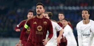 Roma-Eintracht 2-0, giallorossi al playoff di Europa League. Possibile derby con Lazio agli ottavi