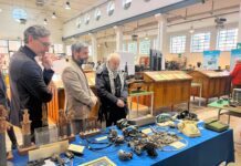 Il presidente della provincia di Vicenza Nardin fa visita al Must, il museo di scienza e tecnica dell’Istituto Rossi Il presidente provincia di Vicenza Nardin in visita al Museo del Rossi
