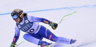 Sci, Brignone chiude terza nel SuperG e vola al primo posto in Coppa del Mondo