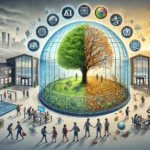 La scuola che verrà, Francesca Carli (direttivo nazionale PER – Azione): lavoriamoci partendo dai punti progettuali per la società Scuola futura per la società (immagine creata con l'Intelligenza Artificiale)