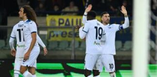 Verona-Lazio 0-3, biancocelesti tornano al quarto posto