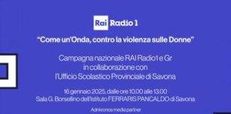 Violenza su donne, campagna itinerante di Rai Radio 1 Grr fa tappa a Savona