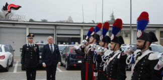 Vicenza, il nuovo prefetto Filippo Romano in visita al Comando Provinciale dei Carabinieri carabinieri di Vicenza ricevono visita del prefetto Filippo Romano
