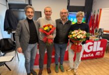 Vicenza, Federico Pertegato nuovo segretario provinciale Fisac Cgil. “Settore bancario in difficoltà, i lavoratori vanno protetti” Fisac Cgil Vicenza nuova segreteria