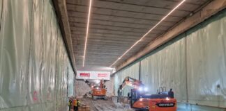 Alta Velocità, aperta la galleria di San Martino Buon Albergo. De Berti: “Nuovo passo avanti per completare il collegamento Verona-Vicenza” alta velocità aperta la galleria a san amrtino buon albergo