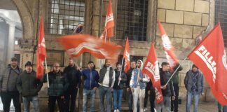 Fillea Cgil sotto la prefettura, per accordo Cantiere villaggio americano Vicenza