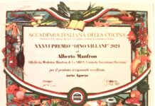 Corniola, fioreta e maresina: con tre De.Co. la torta Agnese vince il premio Dino Villani dell’Accademia Italiana della Cucina torta agnese premiata dall'Accademia della cucina