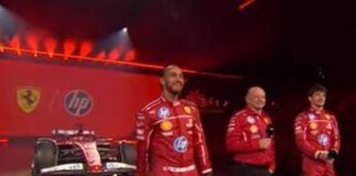 Ferrari presenta SF-25, show con Hamilton e Leclerc a Londra