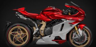 MV AGUSTA superveloce 1000 serie oro vince il good design 2024 award