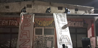 Occupazione dell’ex Bocciodromo: gli attivisti tornano nel centro sociale ai Ferrovieri. Si attendono le dichiarazioni del sindaco Possamai Occupazione ex Bocciodromo Vicenza