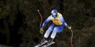 Paris terzo in SuperG a Crans Montana