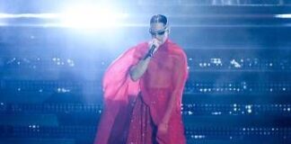 Sanremo 2025, Mahmood in rosso fuoco: il medley travolgente all’Ariston