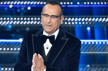 Sanremo 2025, salta l’audio sull’incipit di Carlo Conti: cosa è successo