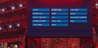 Sanremo 2025, terza serata: Coma_Cose, Brunori, Irama, Olly e Gabbani in top 5