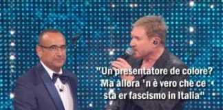 Sanremo in uno scatto, la vignetta di Osho: Conti e lo stupore di Simon Le Bon