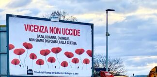 Saverio Sbalchiero e la campagna pacifista nazionale che qui diventa “Vicenza non uccide” Vicenza non uccide, Saverio Sbalchiero