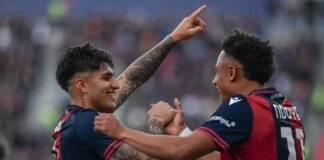 Manita da Champions del Bologna, crolla la Lazio