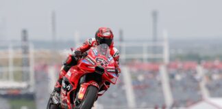 Marc Marquez scivola e Bagnaia vince il GP delle Americhe