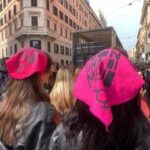 8 marzo, in migliaia al corteo di Roma “contro la violenza patriarcale”